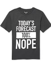 Camiseta con gráfico Nope para niños