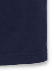 Pantalones cortos de felpa francesa uniforme para niños