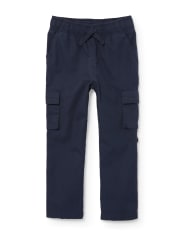 Pantalones cargo remangados para niños