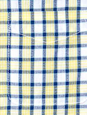 Camisa con botones de popelina a cuadros para niños