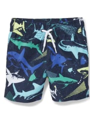 Bañador tipo tiburón para bebés y niños pequeños