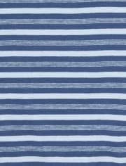 Boys Mix And Match Striped Pocket Top