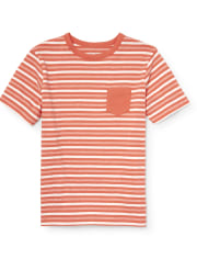Boys Mix And Match Striped Pocket Top