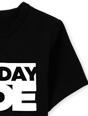 Baby And Toddler Boys Matching Family Birthday Graphic Tee