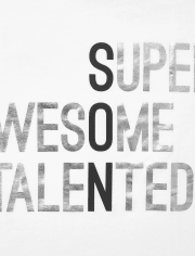 Boys Matching Family Foil Son Graphic Tee