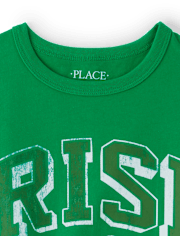 Boys Matching Family Shamrock Graphic Tee