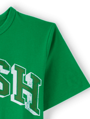 Boys Matching Family Shamrock Graphic Tee