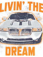 Boys Car Graphic Tee