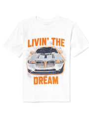 Boys Car Graphic Tee