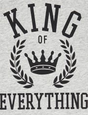 Mens Matching Family King Graphic Tee