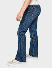 Girls Bootcut Jeans - Plus