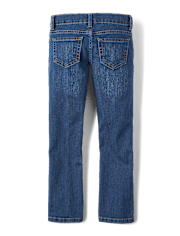 Jean bootcut basique pour fille