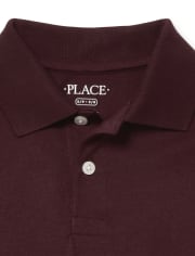 Boys Uniform Soft Jersey Polo