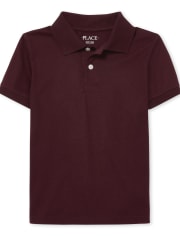 Boys Uniform Soft Jersey Polo