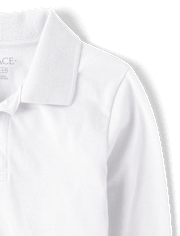 Polo en jersey doux d'uniforme pour garçon