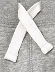 Pantalones de chándal de forro polar activo uniforme para niños