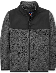 Boys Sweater Fleece Trail Jacket
