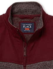 Veste de randonnée en molleton uniforme pour garçon