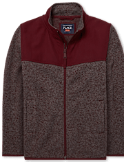 Boys Sweater Fleece Trail Jacket