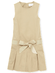 Jersey con cinturón de uniforme para niñas