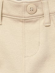Jeggings en maille ponte à enfiler pour uniformes de filles - Grandes tailles