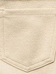 Girls Uniform Ponte Knit Pull On Jeggings - Plus