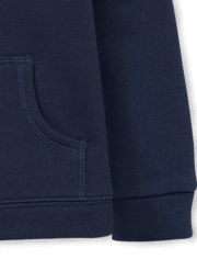 Toddler Girls Fleece Zip Up Hoodie