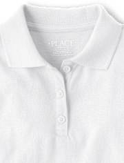 uniformes pour fille Soft Jersey Polo - Plus