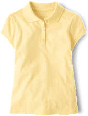 uniformes pour fille Soft Jersey Polo - Plus