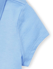 Girls Uniform Soft Stretch Pique Polo 5-Pack