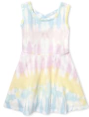 girls tie dye dress