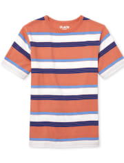Boys Mix And Match Striped Top