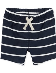 Short rayé en French Terry pour bébés et tout-petits garçons