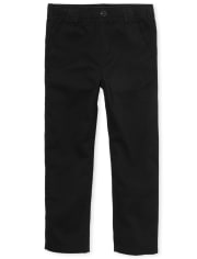 Pantalones chinos de uniforme para niños