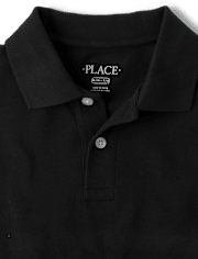 Kids Uniform Pique Polo - Plus
