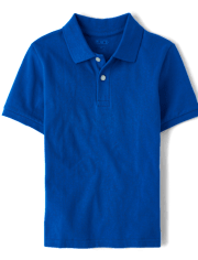 Kids Uniform Soft Pique Polo - Plus