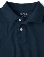 Kids Uniform Pique Polo - Plus