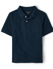 Kids Uniform Pique Polo - Plus