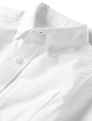 Kids Uniform Oxford Button Down Shirt - Husky
