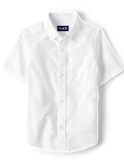 Kids Uniform Oxford Button Down Shirt - Husky