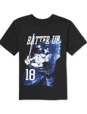 Boys Baseball Graphic Tee