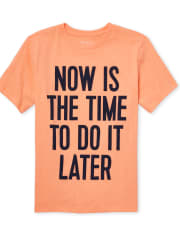 Boys Do It Later Graphic Tee