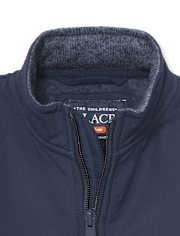 Baby And Toddler Boys Sweater Fleece Trail Jacket