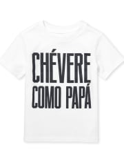 Baby And Toddler Boys Papa Graphic Tee
