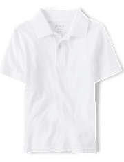 Boys Uniform Soft Jersey Polo - Husky