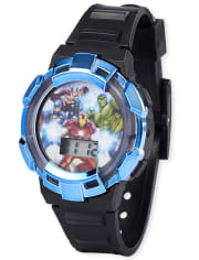 Boys Avengers Light Up Digital Watch