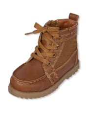 Toddler Boys Lace Up Boots