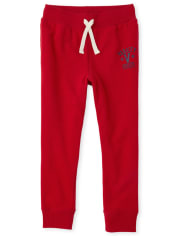 Boys Active Fleece Jogger Pants