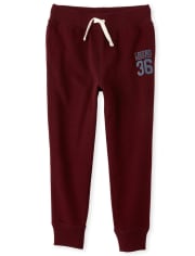 Boys Active Fleece Jogger Pants