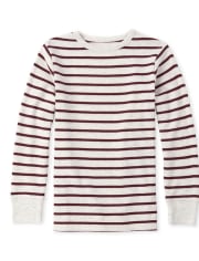 Boys Striped Thermal Top
